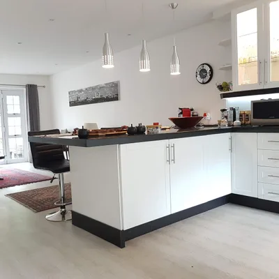 Bathroom renovation with new tile and vanity in Fairfield County CT